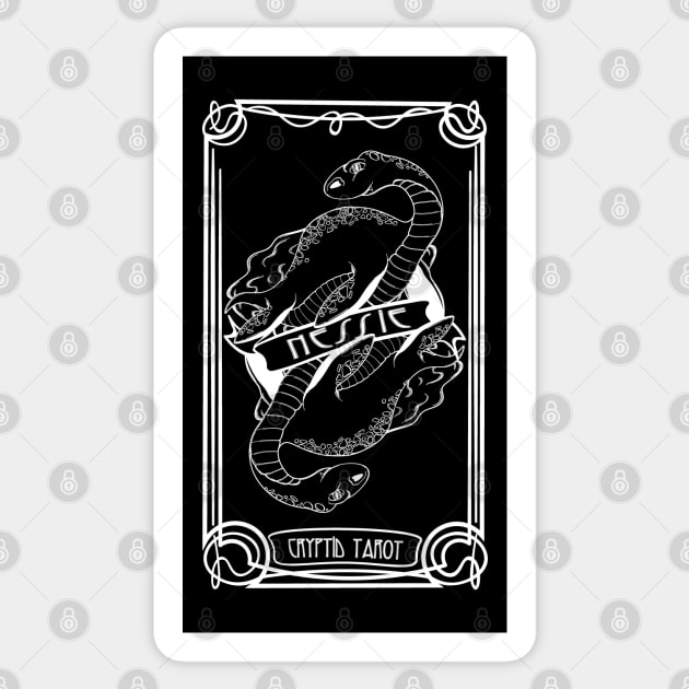 Cryptid Tarot Series: Nessie Sticker by Desdymona